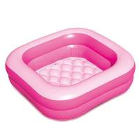 BAÑERA INCHABLE 86X86 CM CON SUELO ACOLCHADO