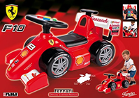 CORREPASILLOS FORMULA 1 ROJO 90X40X54