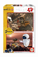 PUZZLE MADERA WALL E 2 X 48 PZAS. 28 X 20 CM.