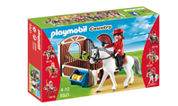 PLAYMOBIL CABALLO ANDALUZ CON ESTABLO