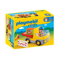 PLAYMOBIL 1.2.3 CAMION DE CONSTRUCCION