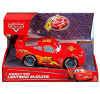 RAYO MCQUEEN QUEMANDO RUEDA