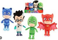 PJ MASKS MINI PELUCHES 23 CM. SDOS EXP. 12 PZAS