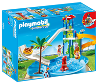 PLAYMOBIL PARQUE ACUATICO CON TOBOGANES
