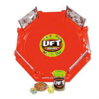 TRASH PACK UFT ESTADIO CON 2 FIGURAS Y 2 PEONZAS