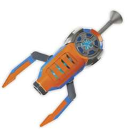 LANZADOR DE MANO SLUGTERRA CON 3 AMOS Y SONIDOS TRANSFORMACION