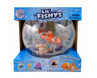 ACUARIO CON PEZ LIL FISHYS NADA GIRA Y DA PIRUETAS