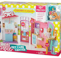 CLÍNICA DE MASCOTAS DE BARBIE (MUÑECA NO INCLUIDA)