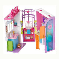 CLÍNICA DE MASCOTAS DE BARBIE (MUÑECA NO INCLUIDA)