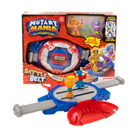 FIGURA MUTANT MANIA 2 UDS CON CINTURÓN COMBATE