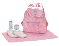 MOCHILA CAMBIADOR BABY BORN C/ACCESORIOS