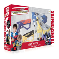 MEGA LASER TRANSFORMERS 2 PISTOLAS Y CHALECOS