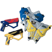 MEGA LASER TRANSFORMERS 2 PISTOLAS Y CHALECOS
