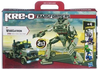 KREO TRANSFORMERS  MEGATRON 316 PIEZAS 27X42X6
