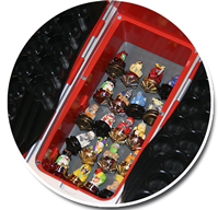 CAMION ESTADIO ENERGIA LEGION OF WARRIORS INCLUYE 2 GUERREROS EXCLUSIVOS