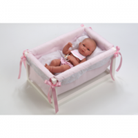 MUÑECA RN BIMBA 35 CM CON CUNA