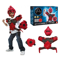 ARMADURA ROJA CABALLERO ARMOURON