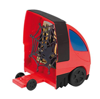 CAMION PLAYSET SPIDERMAN INCLUYE 4 VEHICULOS Y 1 HELICOPTERO