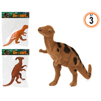 DINOSAURIO FLOCADO 3 MODELOS SURT