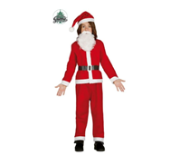 DISFRAZ PAPA NOEL INFANTIL T- 7/9 AÑOS