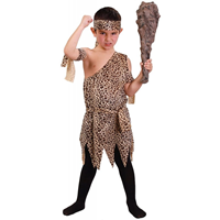 DISFRAZ TROGLODITA INFANTIL T- 7/9 AÑOS