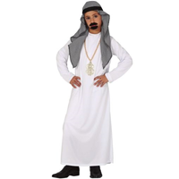 DISFRAZ JEQUE ARABE INFANTIL T-5/6 AÑOS