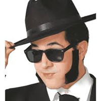 Gafas Sol Clasica Blue Negras