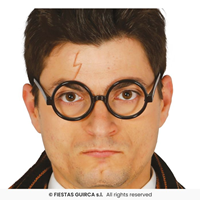 Gafas redondas sin cristales