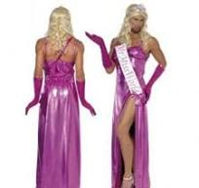 DISFRAZ ADULTO MISS MUNDO TALLA M