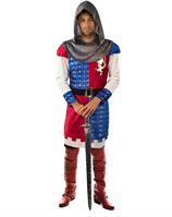 DISFRAZ ADULTO MEDIEVAL DE LUXE T SURTIDAS 