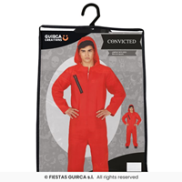 Convicto capucha rojo  Tlla L