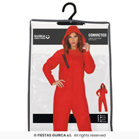 Convicta capucha rojo TALLA M