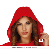 Convicta capucha rojo TALLA M