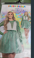 DISFRAZ ADULTO CAMPANILLA GREEN FAIRY SURTIDA EN TALLA 