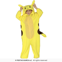 DISFRAZ CHINCHILLA ELECTRICA 10-12 AÑOS 