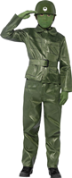 Disfraz infantil de soldado de juguete verde TALLA SURTIDA 