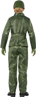 Disfraz infantil de soldado de juguete verde TALLA SURTIDA 