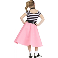 Disfraz Años 50 Retro Niña 7-9 años 