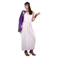 DISFRAZ ADULTO ROMANA TALLA UNICA 