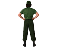 DISFRAZ GUARDIA CIVIL CAMISETA VERDE HOMBRE ADULTO T M-L