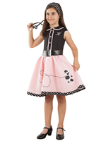 DISFRAZ INFANTIL AÑOS 50 TALLA 3-4 AÑOS 