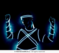 HILO LED BLANCO 5 MTS 