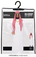 DISFRAZ ADULTO MILLONAIRE SHEIK 58-50 M