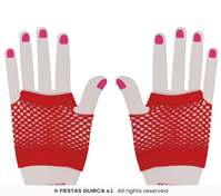 GUANTES DE MAYAS ROJO 