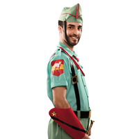 DISFRAZ LEGIONARIO T ML