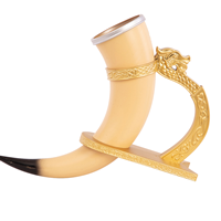 CUERNO -JARRA VIKINGA  23,5X21,5 CM