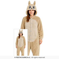 Lulu monster pyjama beige