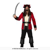DISFRAZ ADULTO PIRATA T L