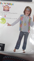 DISFRAZ INFANTIL HIPPIE T 7-9 AÑOS 
