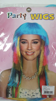 PELUCA MULTICOLOR CON FLEQUILLO 